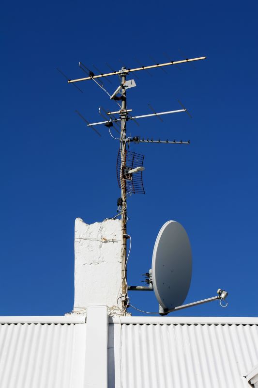 Rooftop Antenna Installation
